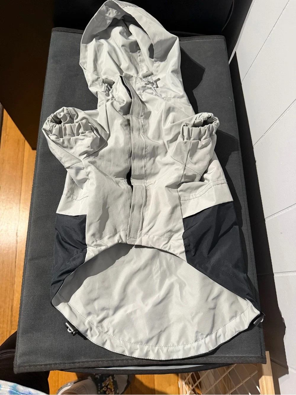 Reebok dog raincoat/windbreaker